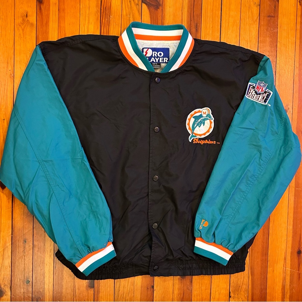 Vintage 90s Miami Dolphins Jacket